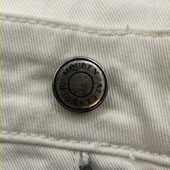 Alexander McQueen Mid Rise Ankle Size EUR 40 Embellished Side Zippers Designer - Picture 14 of 16